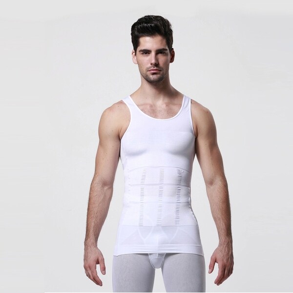 Men's Body Shaper For Men Slimming Shirt Tummy Waist Vest lose Weight Sport Training. Opens flyout.
