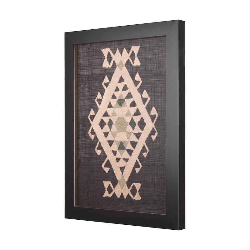 Brown Tapestry VI Framed Art Print