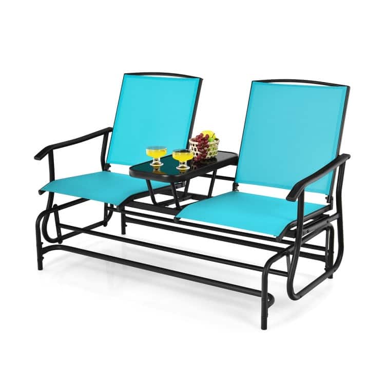 Comfortable 2-Person Loveseat for Patio and Garden - 57" x 28" x 38" (L x W x H)