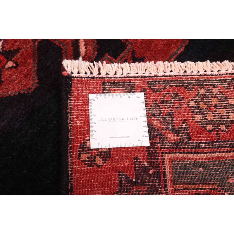 ECARPETGALLERY Hand-knotted Konya Anatolian Dark Navy Wool Rug - 4'9 x 9'3