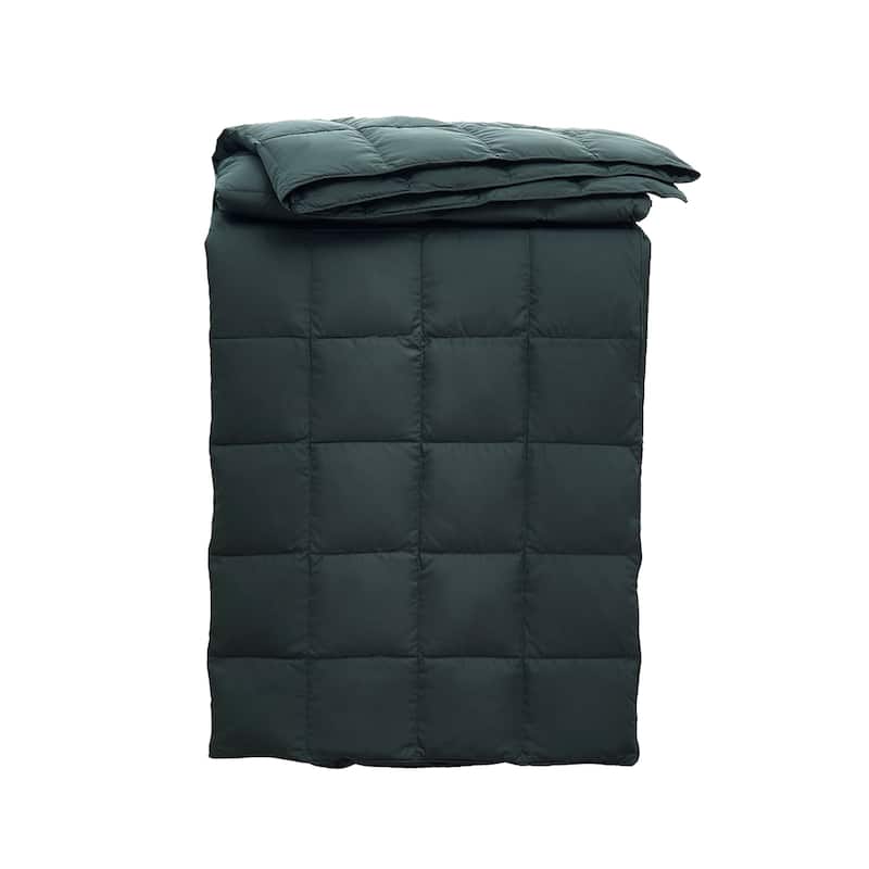 Serta Packable Oversized Down Fiber Throw
