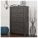 preview thumbnail 19 of 38, Signature Design by Ashley Brinxton Urban Charcoal Dresser 5-drawer
