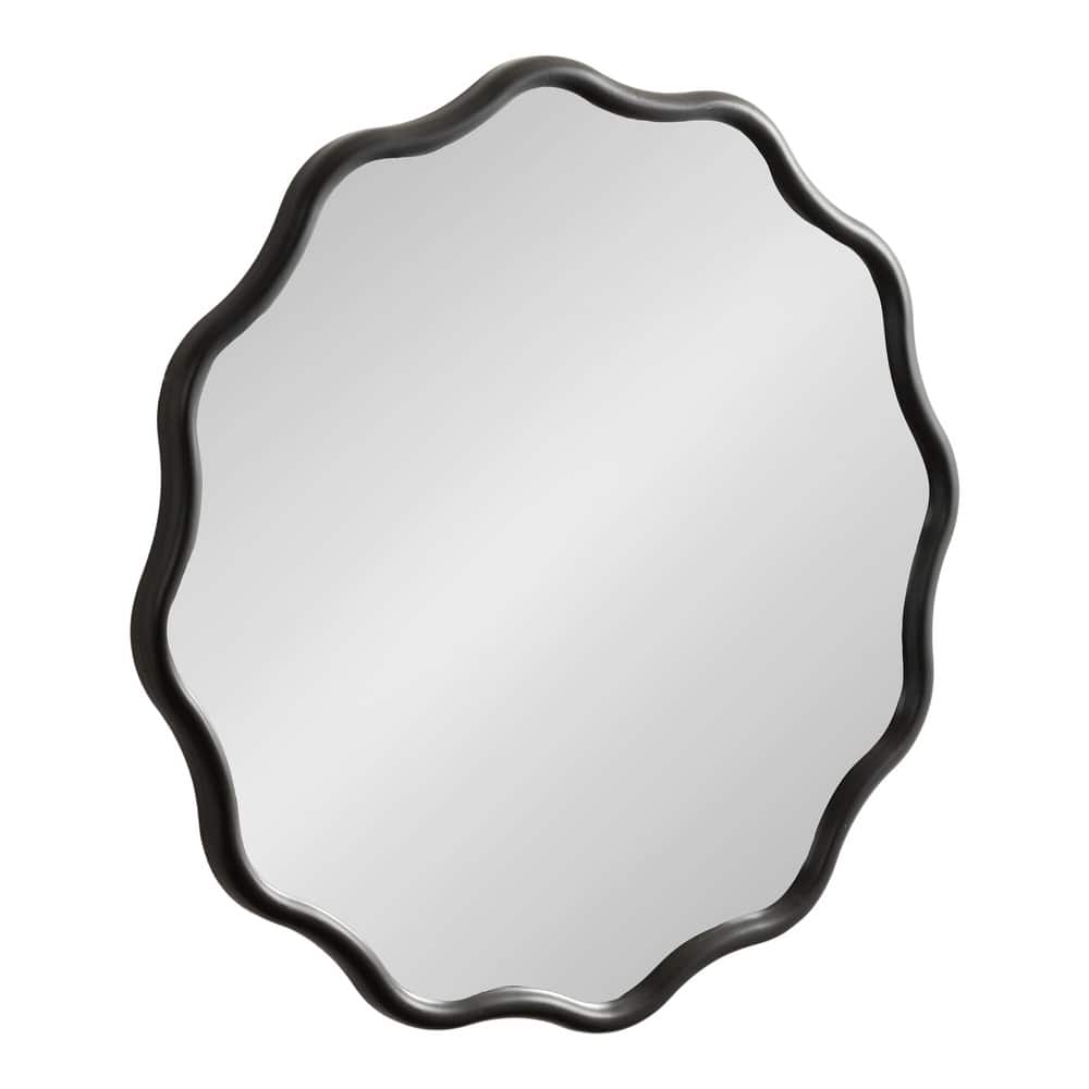 Kate and Laurel Talma Scalloped Wall Mirror