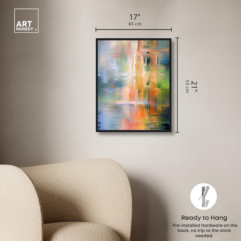 Spectrum's Embrace Canvas by Art Remedy