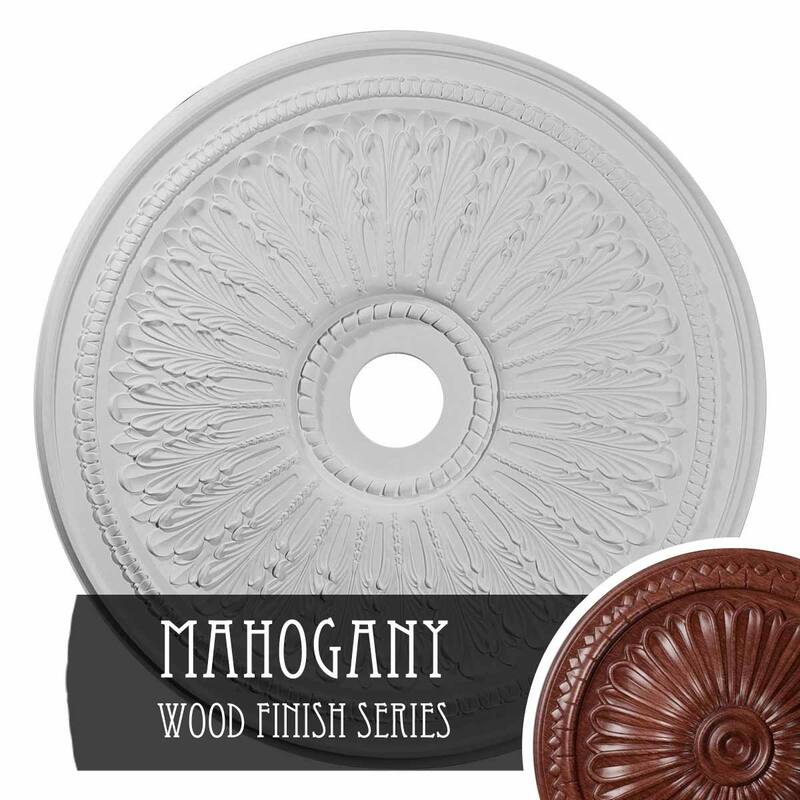 29 1/8"OD x 3 5/8"ID x 1"P Oakleaf Ceiling Medallion