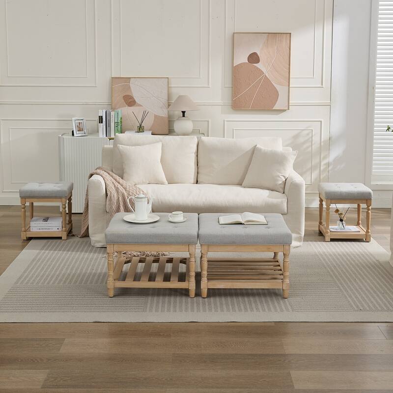 4 Set Coffee Table Versatile Sofa Side Table