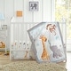 preview thumbnail 1 of 2, Nanshing Best Friends 3 Piece Baby Nursery Crib Bedding Set