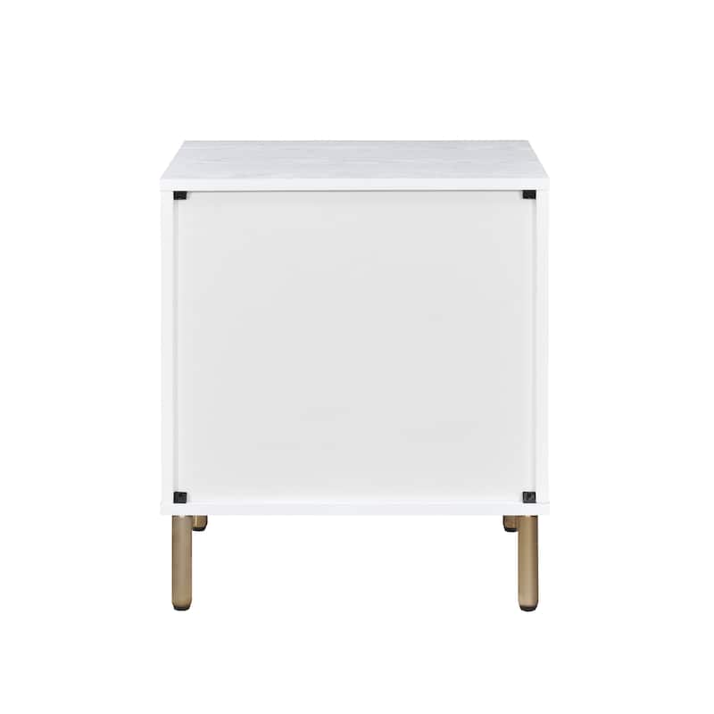 3-Drawer Solid Wood Bachelors Chest, Storage Cabinet with Solid Wood Handle for Bedroom, Living Room
