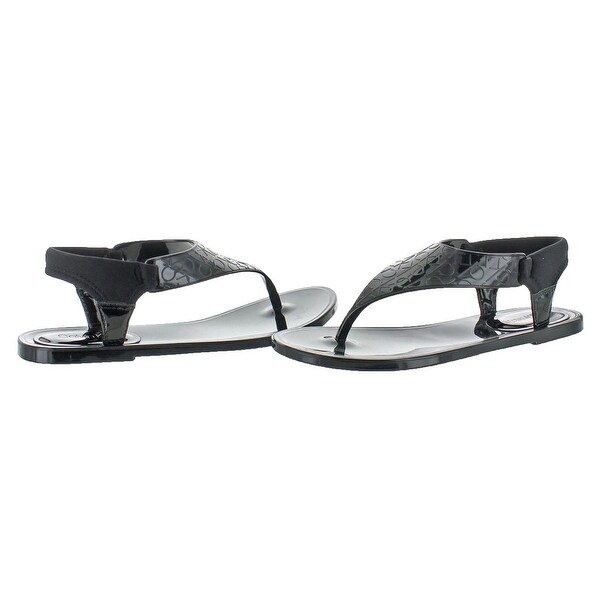 calvin klein janny jelly sandal