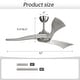 preview thumbnail 44 of 72, Sofucor 52''/60" Large Ceiling Fan without Lights, Remote Control and Reversible Motor Included, Smart Optinal