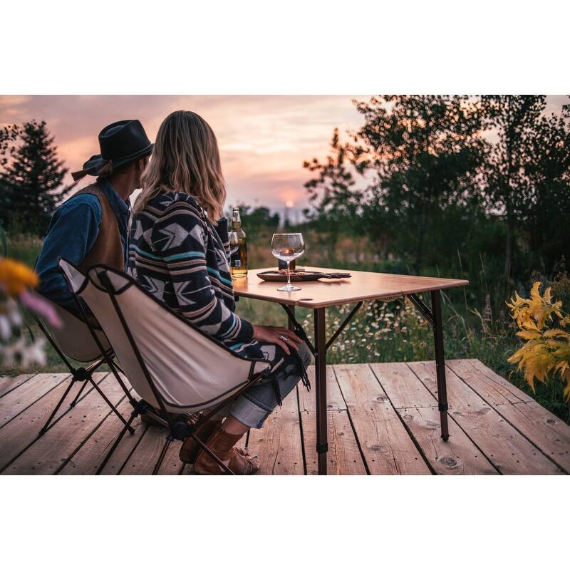 Travel Chair Kanpai Bamboo Table