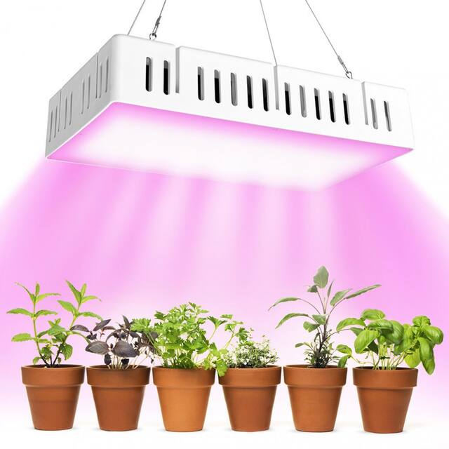 1500W LED Grow-Light Full-Spectrum For Indoor Vegetable Bloom-Plant - White