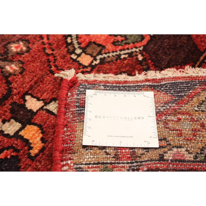 ECARPETGALLERY Hand-knotted Anadol Red Wool Rug - 3'5 x 9'7