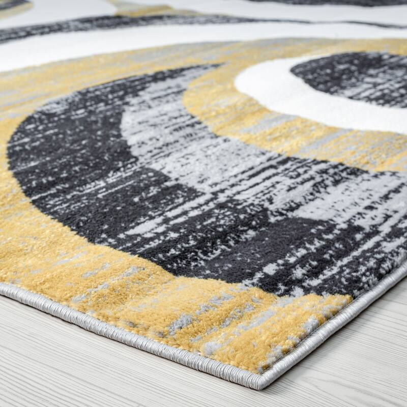 Wyman Modern & Contemporary Abstract Indoor Area Rug