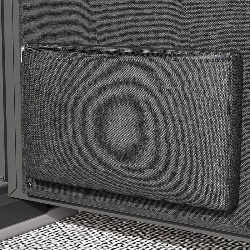Large Gun Safe with Digital Keypad and Key Lock, Firearm Storage Cabinet