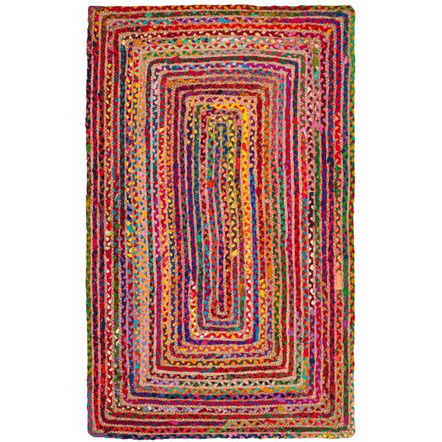 SAFAVIEH Handmade Cape Cod Marget Boho Coastal Jute Rug