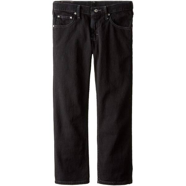 Shop Lee Big Boys Husky Premium Select Straight Fit Double Black