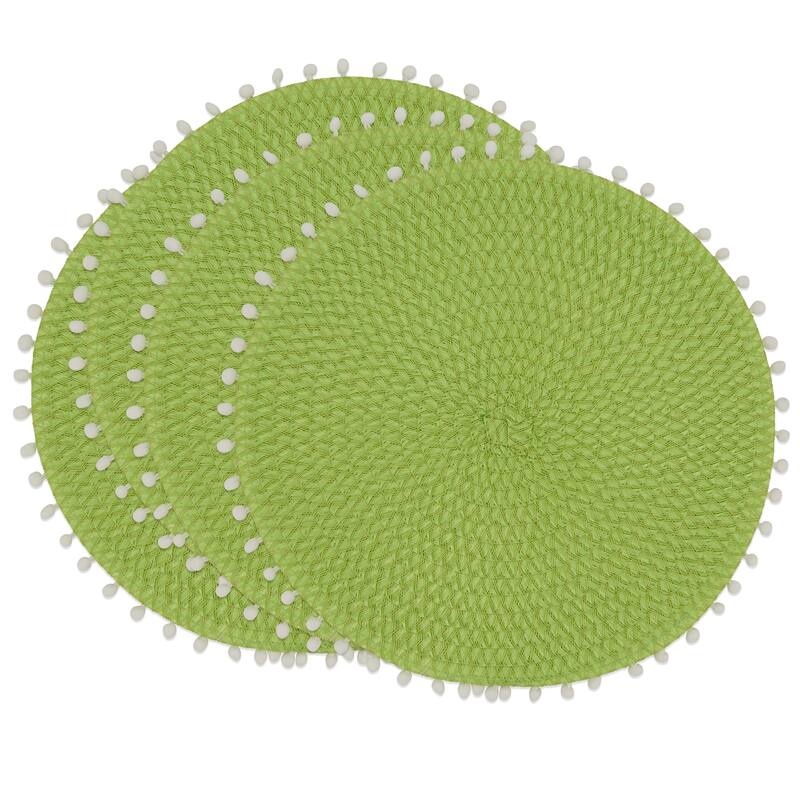 Pom Pom Design Placemats (Set of 4)