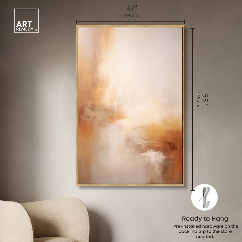 Dusky Dunes Canvas by Art Remedy