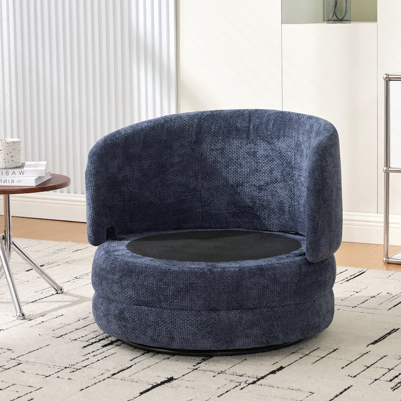 30"W Modern Upholstered Armchair,Accent Chair with a Pillow