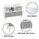 preview thumbnail 7 of 28, Kids Toy Storage Box Organizer with Bookcase for Books,Toys