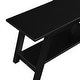 preview thumbnail 14 of 13, Roundhill Furniture Elyz Solid Wood Bench with Shelf, White