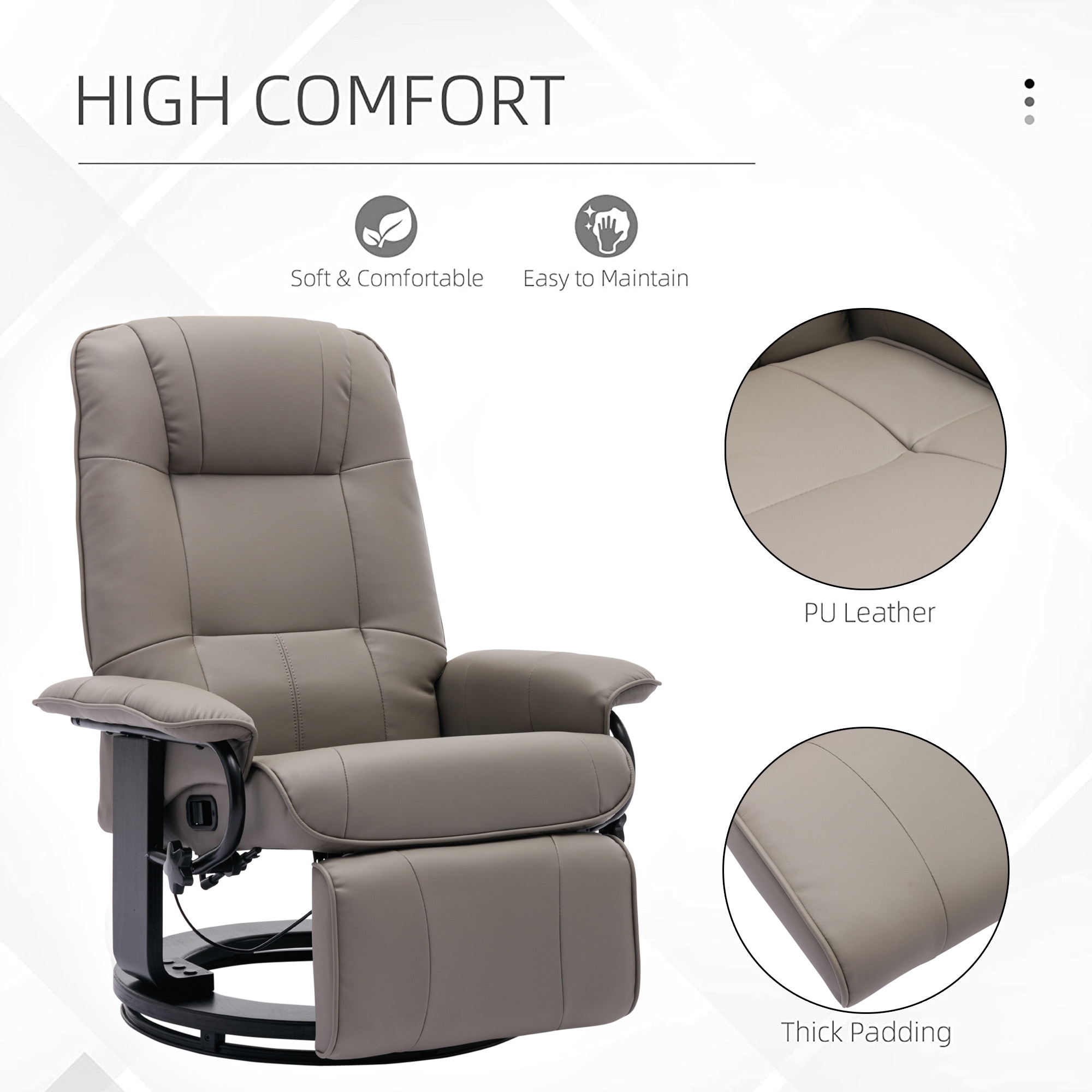 Homcom massage best sale chair instructions