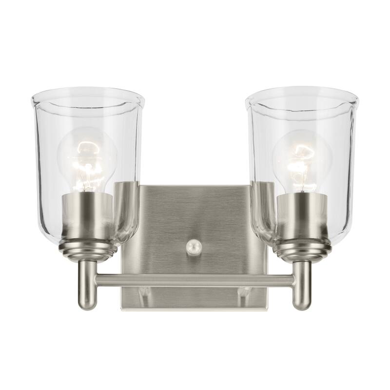Kichler Lighting Shailene Bathroom Vanity Light with Clear Glass