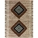 preview thumbnail 2 of 3, Alamanni Southwestern Boho Area Rug