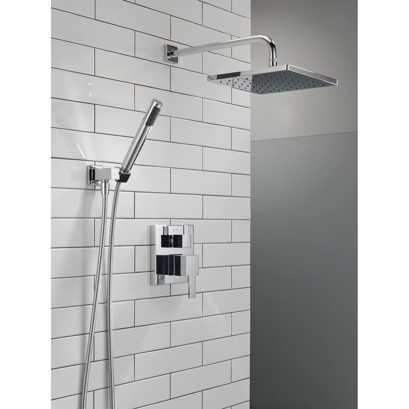 Delta T342701 Modern Square Non Shared Function Shower System Package
