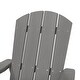 preview thumbnail 35 of 35, Culver Outdoor Faux Wood Adirondack Chair by Christopher Knight Home