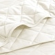 preview thumbnail 30 of 40, Modern Ultra Soft Microfiber Traditional Diamond Quilting Coverlet Quilt Set
