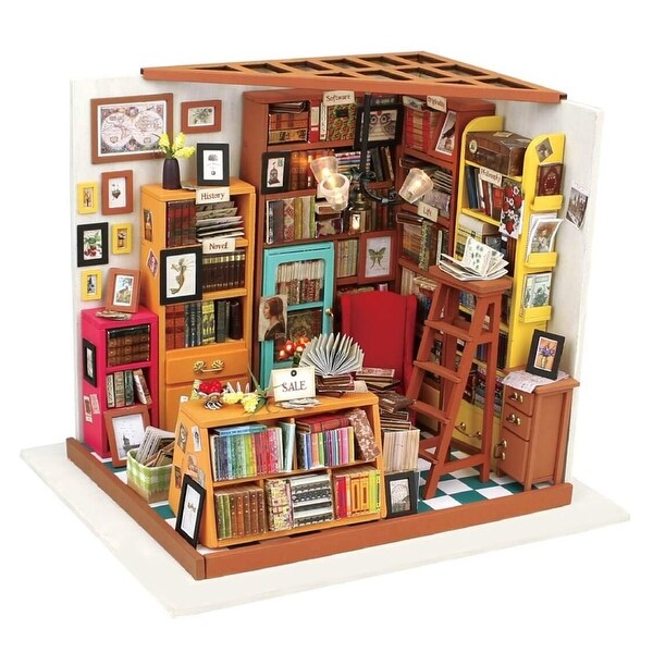 diy wooden dollhouse kit