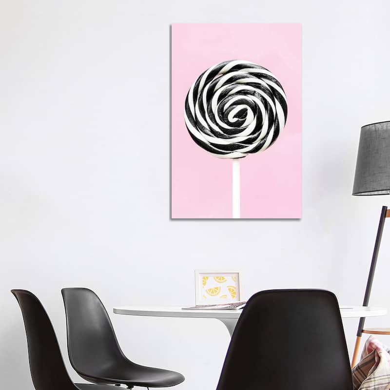 iCanvas "Pink Lollipop" by Sisi & Seb Canvas Print - 40x26x1.5