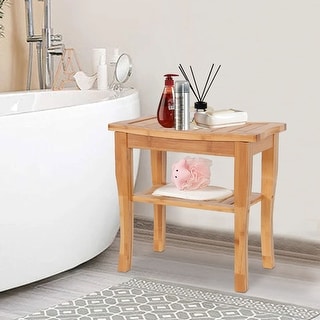 Small White Shower Seat Carex Compact Round Shower Stool For Small