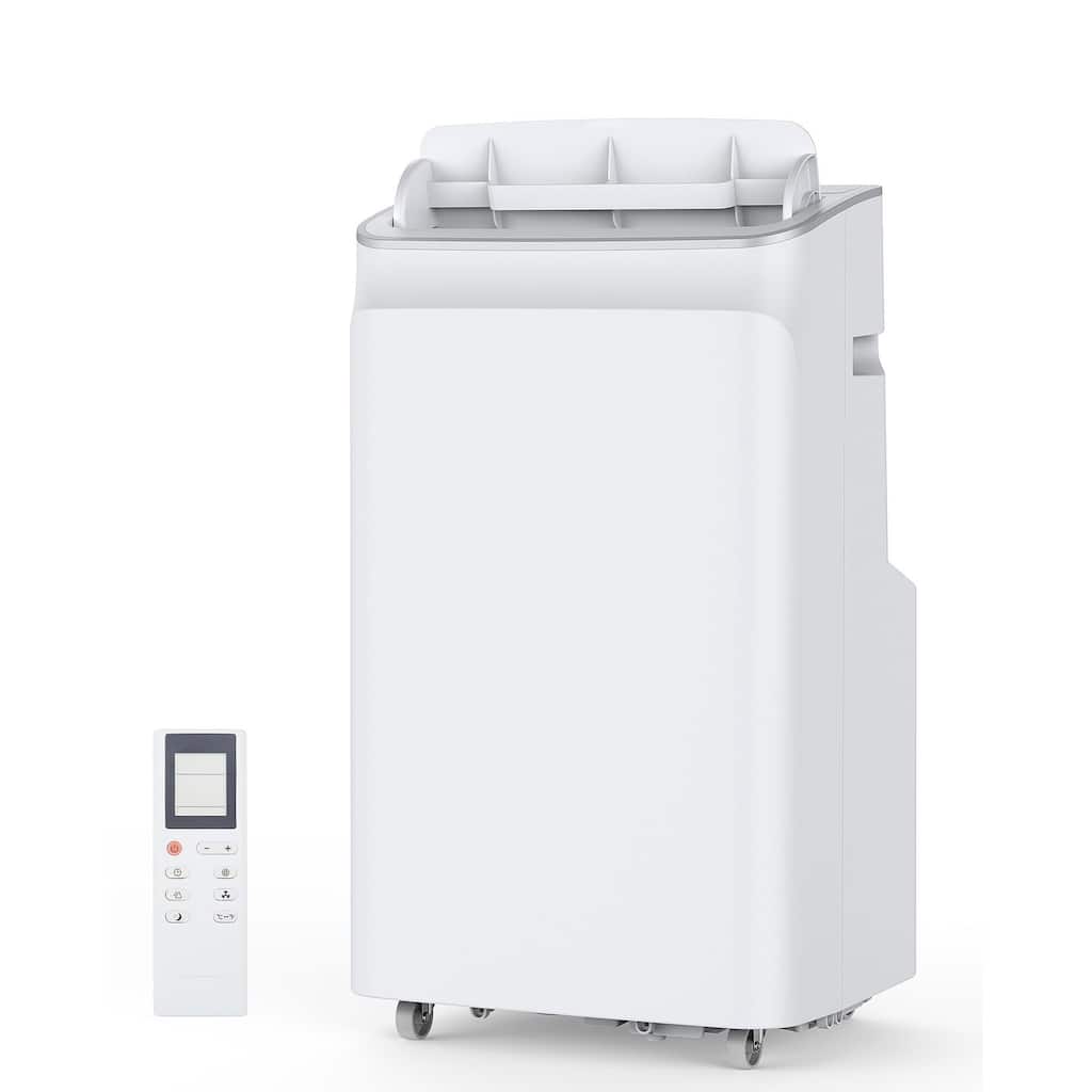 12,000 BTU Portable Air Conditioner, A/C for Rooms up to 550 Sq. Ft, Built-in Dehumidifier