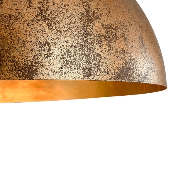 Oversized ceiling shade outlet