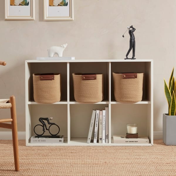 Mushroom Storage Basket Collapsible Rectangle