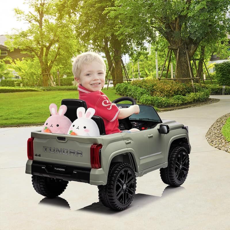 Kids Ride On Car,Toyota Licensed Kids Ride-On Truck 12V with Remote Control
