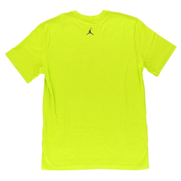 highlighter green nike shirt