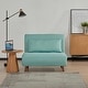 preview thumbnail 44 of 150, Tustin Upholstered Convertible Lounge/ Sleeper Chair Seafoam - Twin