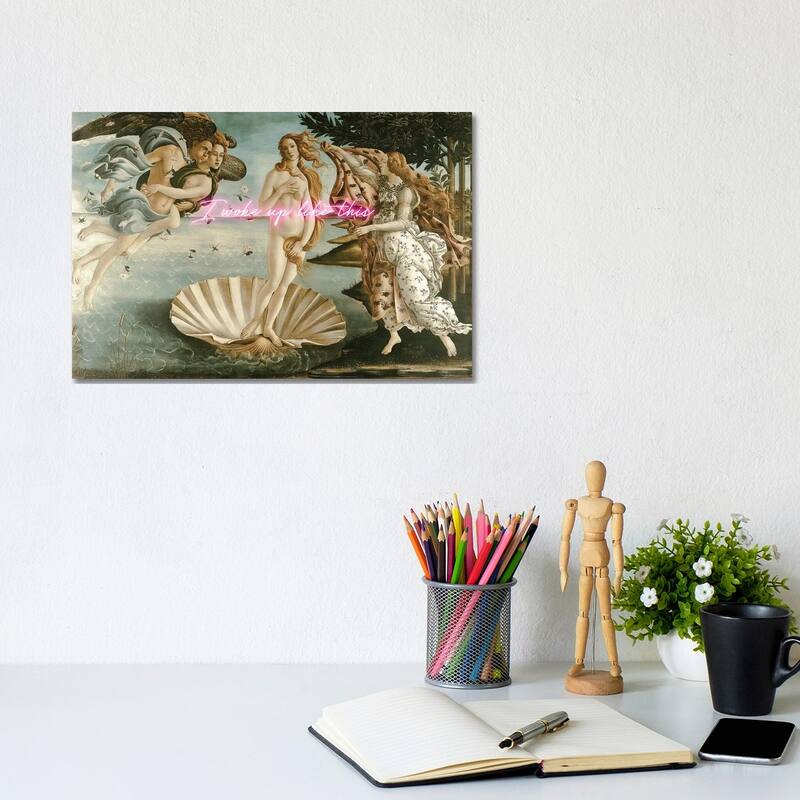 iCanvas "Neon Venus II" by Ruby and B Canvas Print - 8x12x0.75