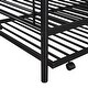 preview thumbnail 52 of 54, Full Size Loft Bed with Built-in L-Shaped Desk and Storage Shelves
