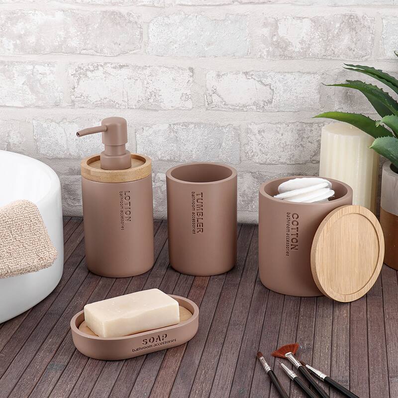 Modern Bathroom Tumbler, Minimalist Design Toothbrush Holder, Versatile Home Organizer