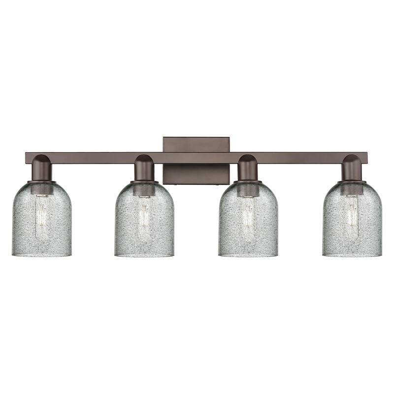 Innovations Lighting Endless Possibilities Arcadia - Caledonia - 4 Light 32" Bath Vanity Light - Charcoal/Oil Rubbed Bronze