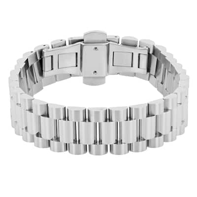 Steel Nation Stainless Steel Watch Link Bracelet