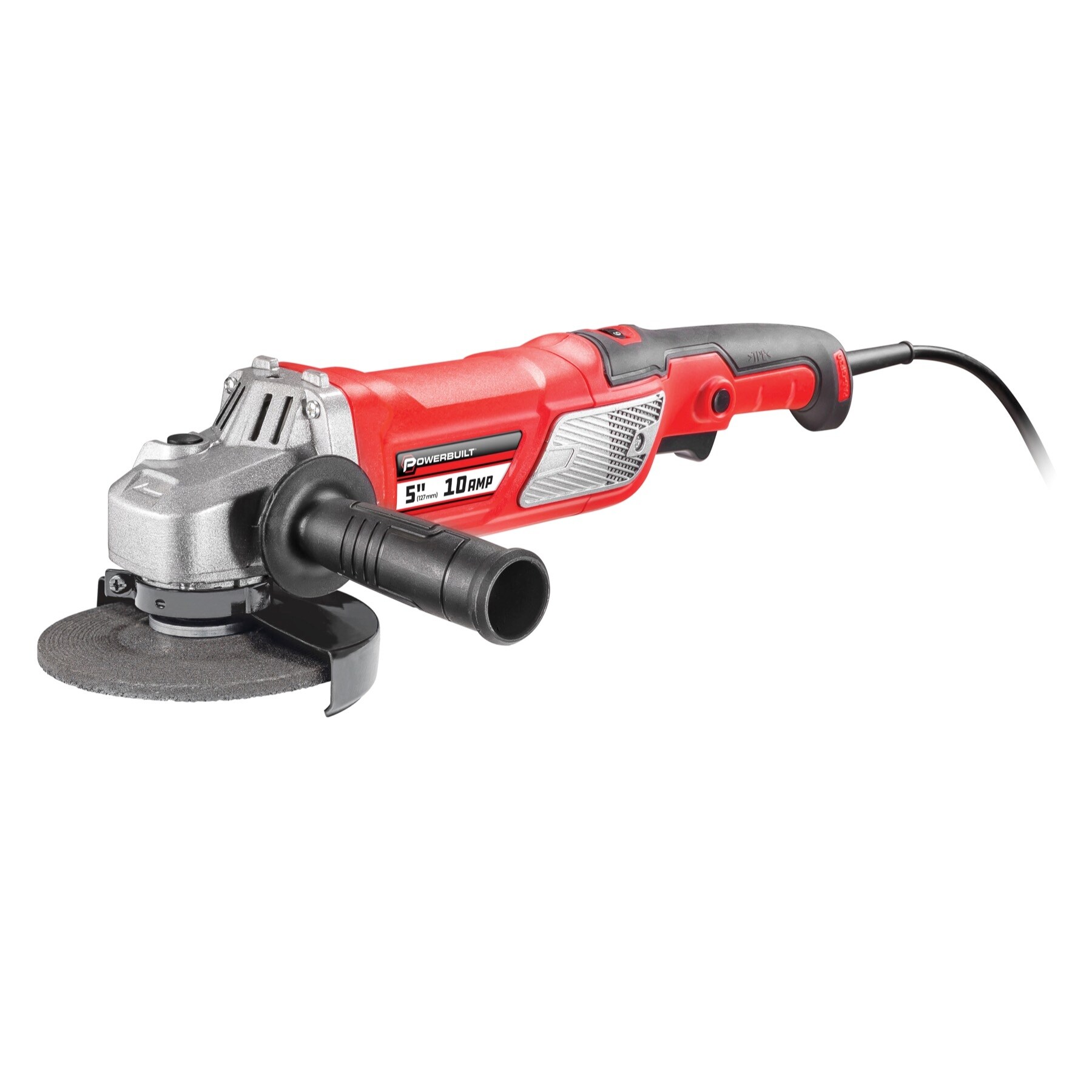 Shop Powerbuilt 5 In 10 Amp Variable Speed Angle Grinder Constant