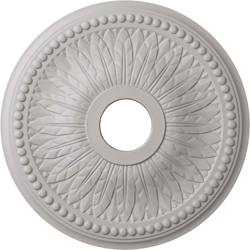 18"OD x 3 3/4"ID x 1 1/2"P Bailey Ceiling Medallion