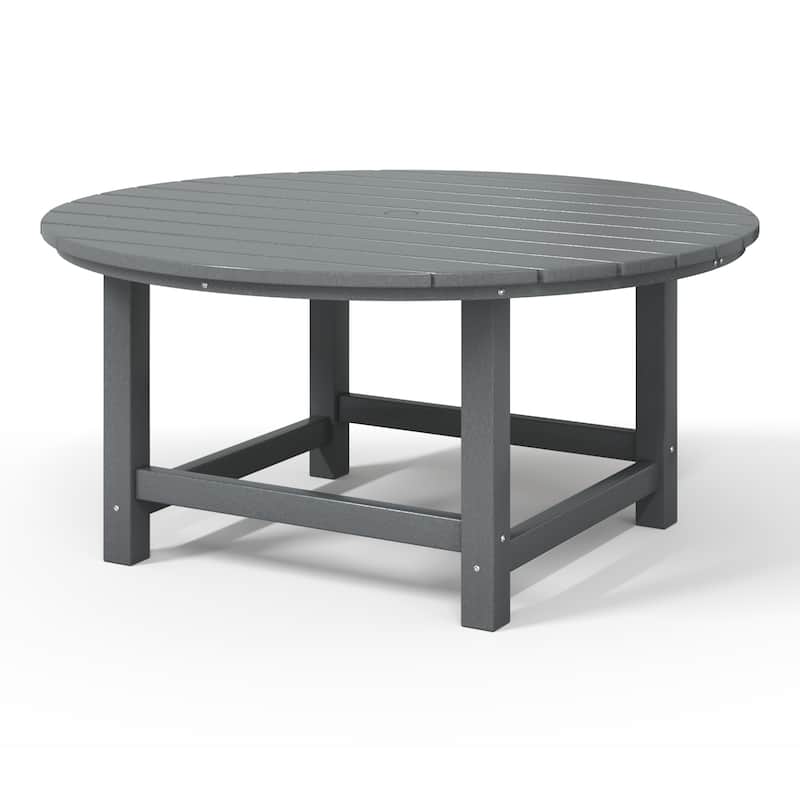 Laguna Outdoor Poly Adirondack 38" Round Coffee Table