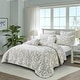 preview thumbnail 2 of 6, Marisol Printed Microfiber 7-piece Bedspread Quilt Coverlet Set